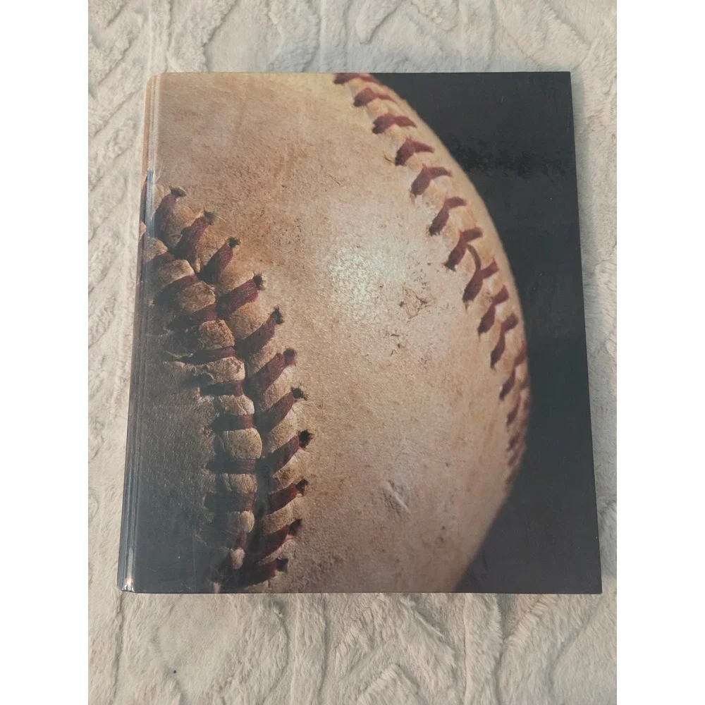 Baseball Graphic 3 Ring Binder Sports Card Organizer Hardback Storage